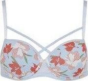 SAPPH - Fabulous Flower BH - maat 85D - Blauw Bloemenprint