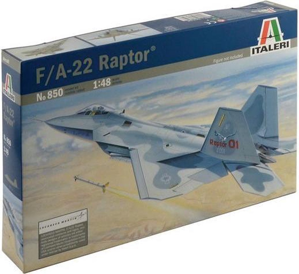 Italeri - F22 Raptor 1:48 (Ita0850s)