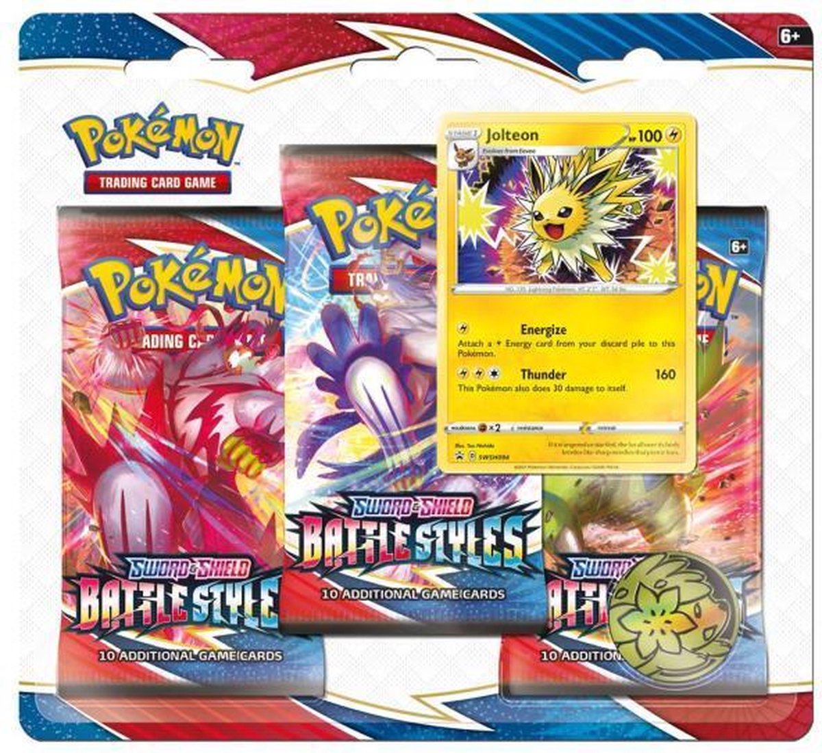 Battle Styles - 3 Booster Blister - Jolteon