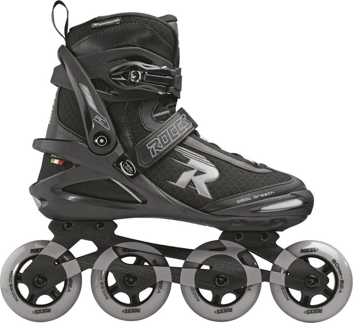 Roces Pic Tif  Inlineskates - Maat 41 - Mannen - zwart/grijs