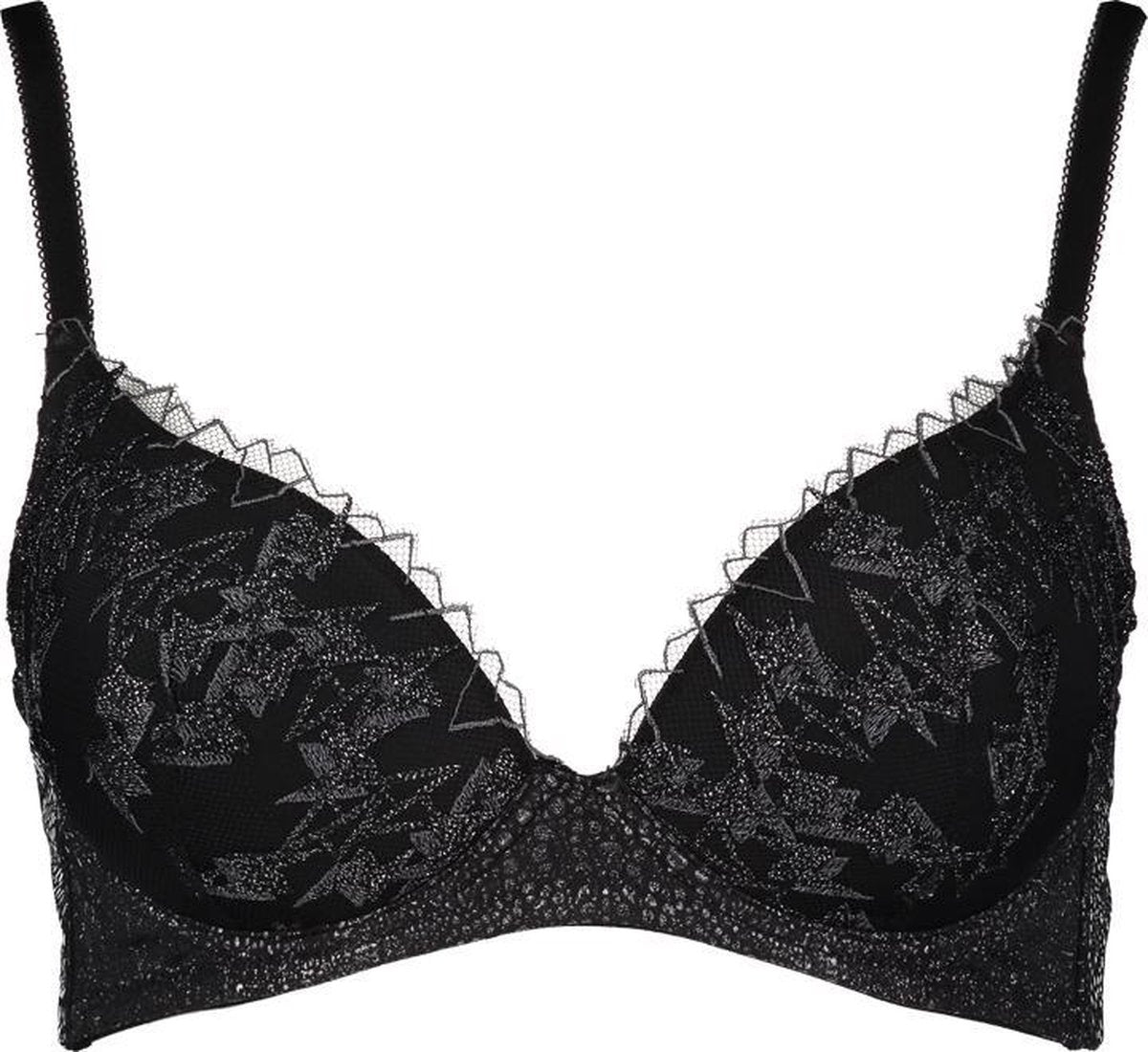 SAPPH - Lightning - Voorgevormde bh - maat 70C - Zwart