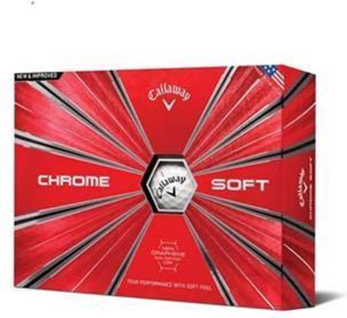CALLAWAY CHROME SOFT 12-PACK