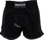 Booster Thaiboks Shorts TBT PRO 4.41 Carbon Maat Kickboxing Shorts Booster: L = maat 31/32 | 70-80kg