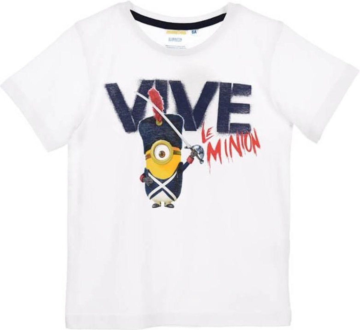 T-shirt Vive le Minion maat 104