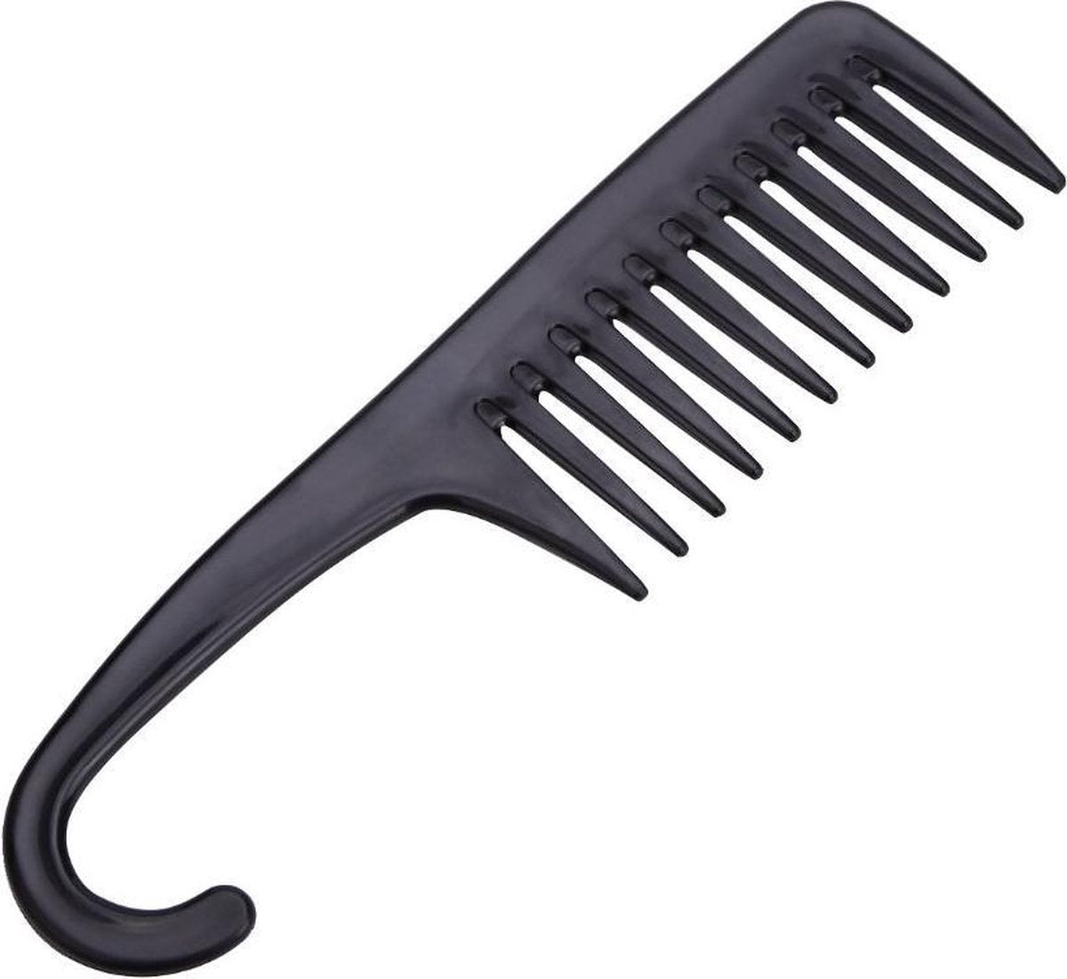 Brede Haak Kam|Styling Tool |Comb|Kapper Kam|Haar Kam|Haar Accessoire|Cabantis|Zwart