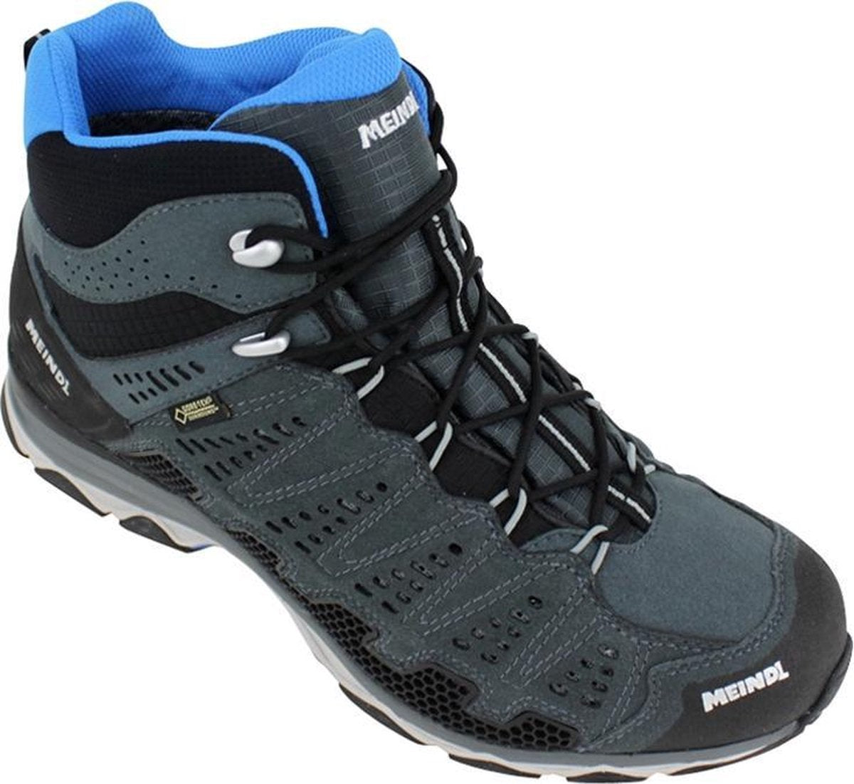 Meindl X-SO 70 Mid GTX wandelschoenen heren antraciet/blauw
