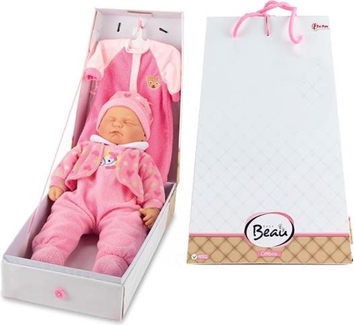 Toi Toys Beau Babypop 'Cuddle' 42cm