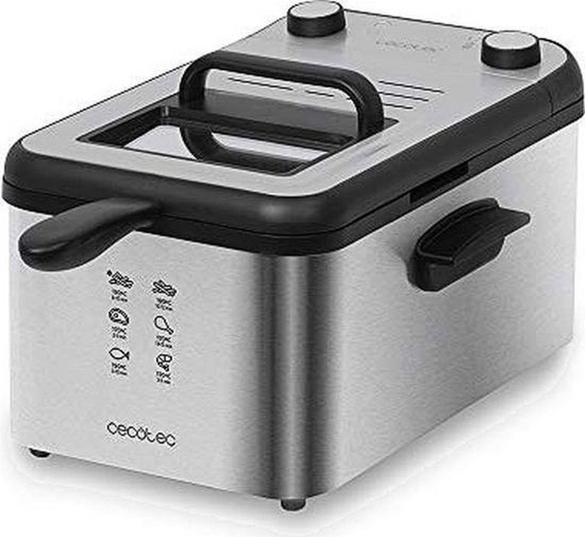 Frituurmachine Cecotec CleanFry Infinity 3000 3 L 2400W Zwart Roestvrij staal