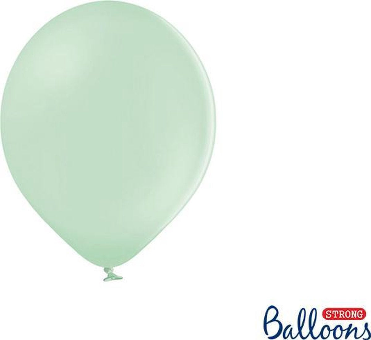 Ballonnen pistache pastel 8 stuks - 30 cm