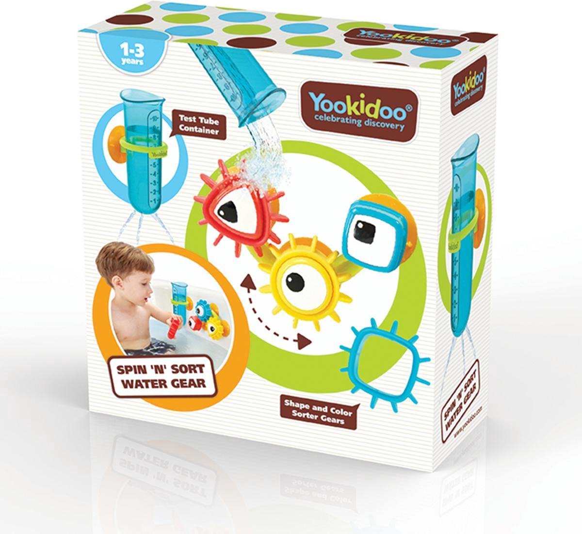 Yookidoo - Badspeelgoed - Spin 'N' Sort Water Gear