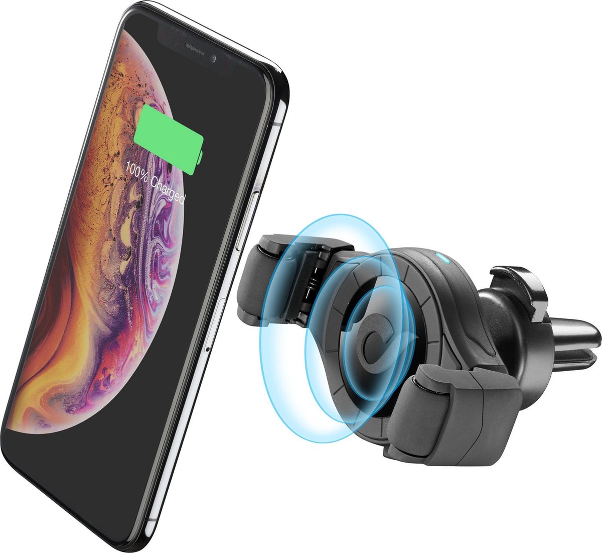 Cellularline HANDYROLLWIR Mobiele telefoon/Smartphone Zwart Passieve houder