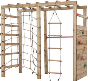 Intergard Houten speeltoestel klimtoren King Kong 240x120x220cm