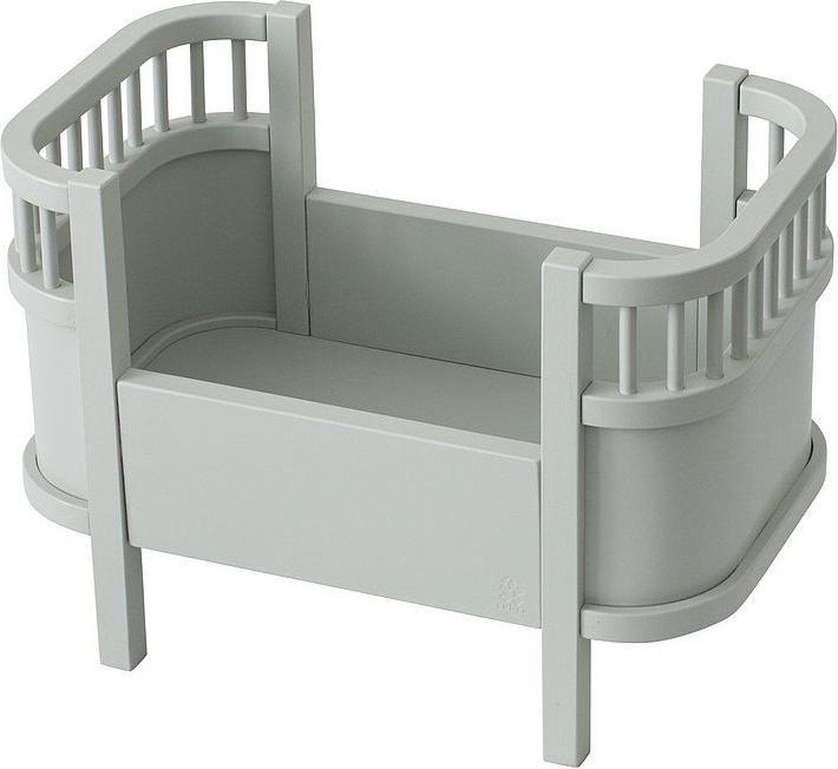 Sebra poppenbedje misty green