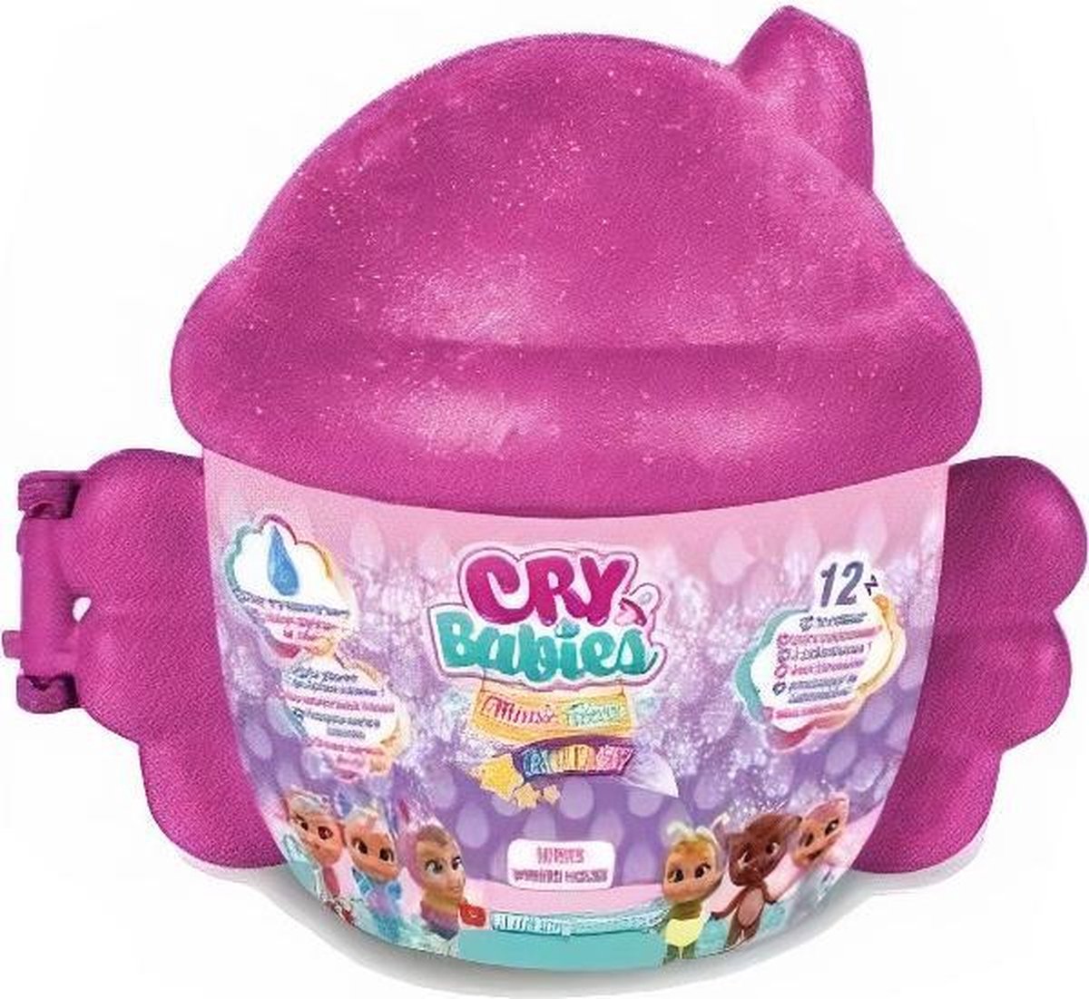 Imc Speelset Cry Babies Winged House Junior 10 Cm Roze
