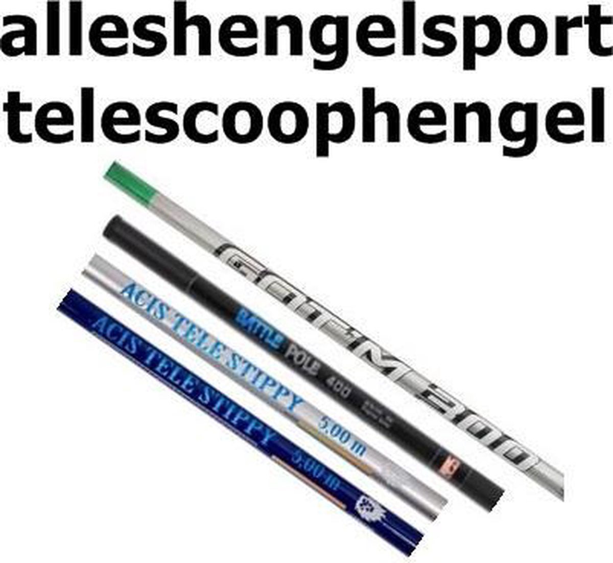 Telescoophengel alleshengelsport 4 meter