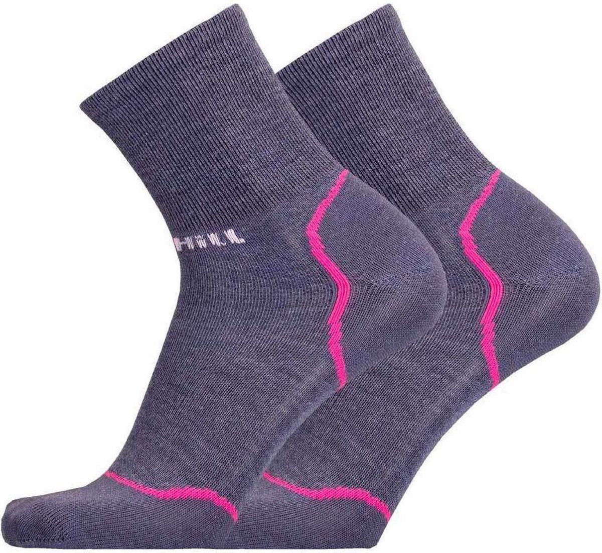 Uphillsport Wandelsokken Ruija Polyester/polyamide Blauw/roze Mt 39-42