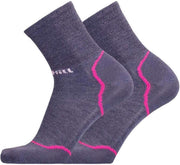 Uphillsport Wandelsokken Ruija Polyester/polyamide Blauw/roze Mt 39-42