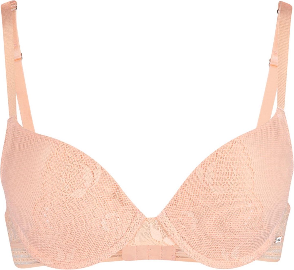 Sapph Sunset Push-Up Bra Dames Beha - Tropical Peach - Maat 80B