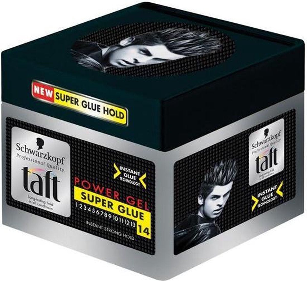 Schwarzkopf - Taft Styling Super Glue cube - 3x250ml - Voordeelverpakking