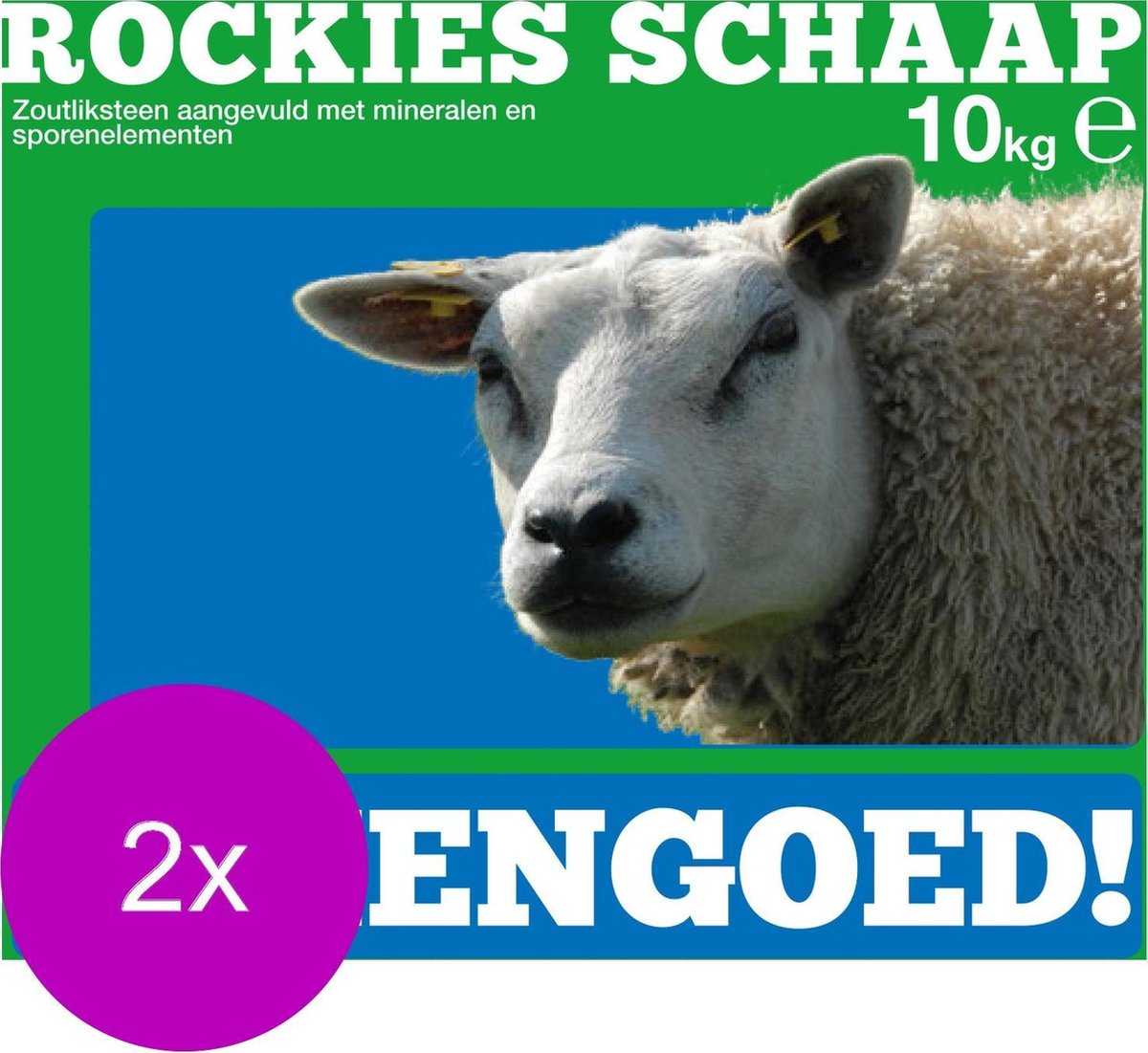 Rockies Schapenliksteen - Supplement - 2 x 10 kg