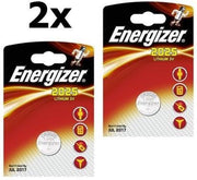 2 Stuks (2 Blister a 1st) Energizer CR2025 3v lithium knoopcel batterij