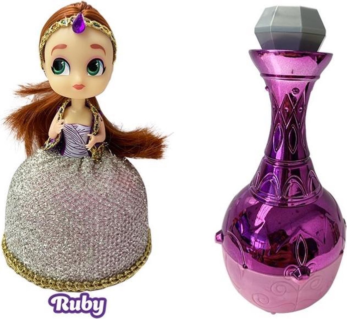 Splash Toys Génie Suprise Ruby 20 Cm Donkerpaars