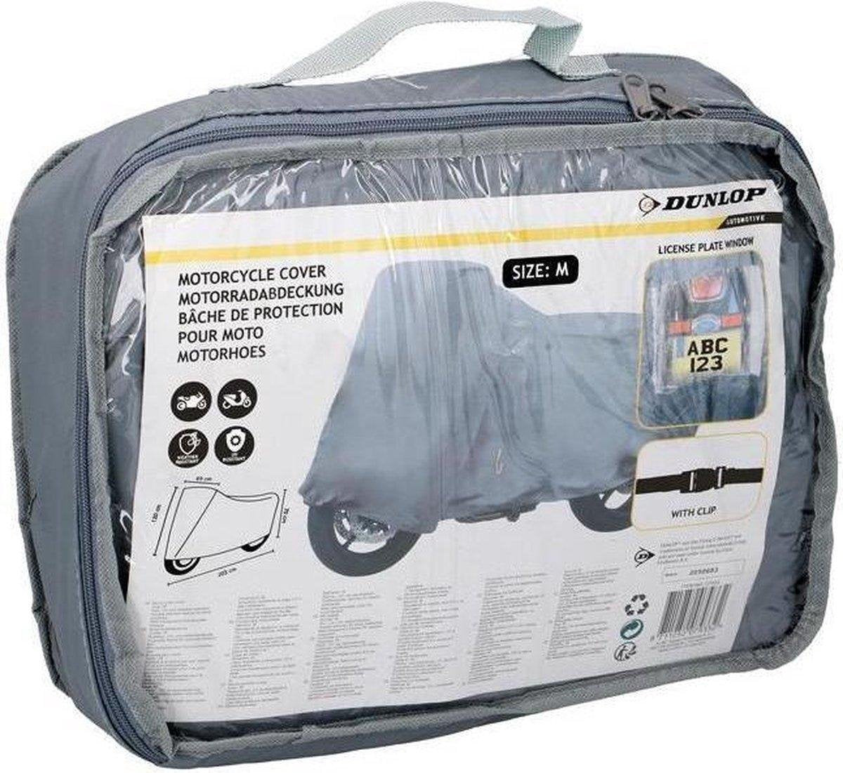 Dunlop Motorhoes | Waterdicht | UV Bestendig | Scooterhoes | Motor | Scooter | Hoes | Binnen | Buiten | Bescherming |