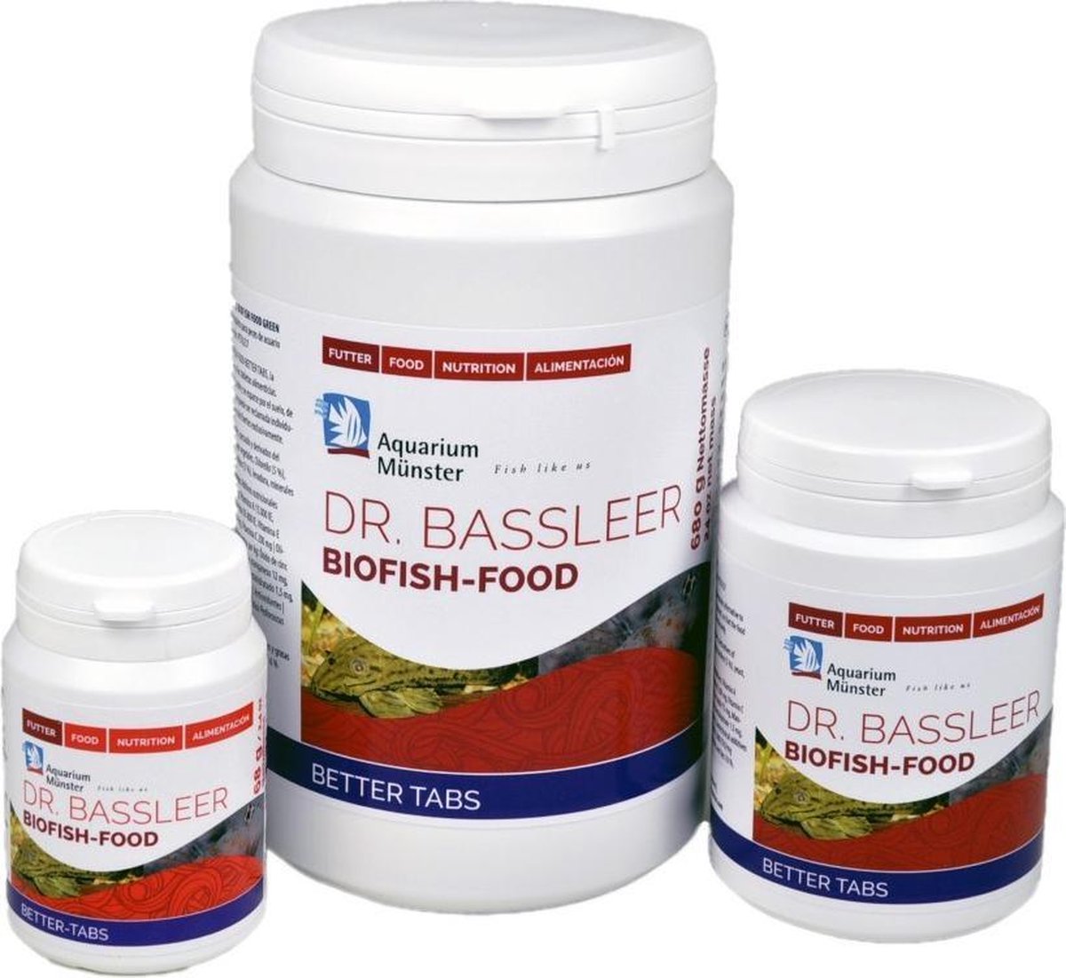 Better Tabs - Dr. Bassleer BioFish Food 680 gr