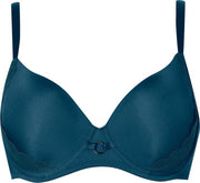 Sapph Madison padded wire bra curvy Dames Beha - Green - Maat 90D