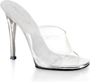 Fabulicious Muiltjes met hak -40 Shoes- GALA-01 US 10 Transparant