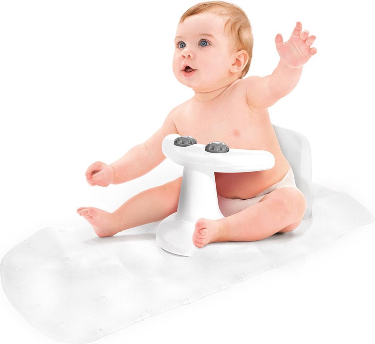 Badring - Badzitje - Babybadje - Kinderbadje - Badzitje baby - Badring baby - Badstoeltje - Anti slipmat