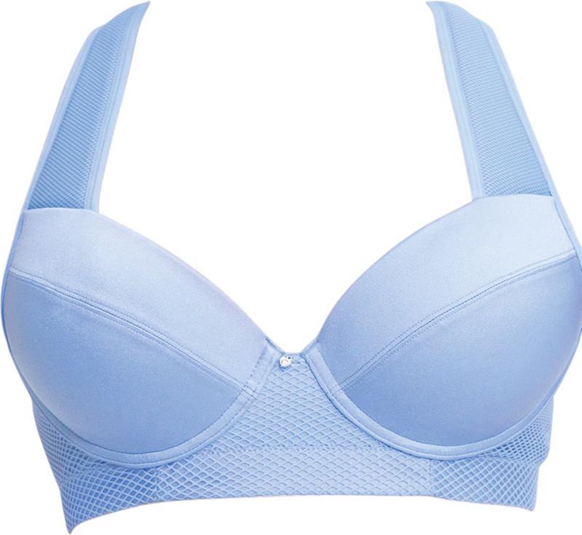 Q-LINN Amsterdam Light Blue voorgevormde sport BH 65C