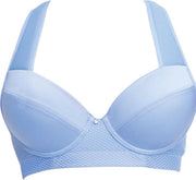 Q-LINN Amsterdam Light Blue voorgevormde sport BH 65C