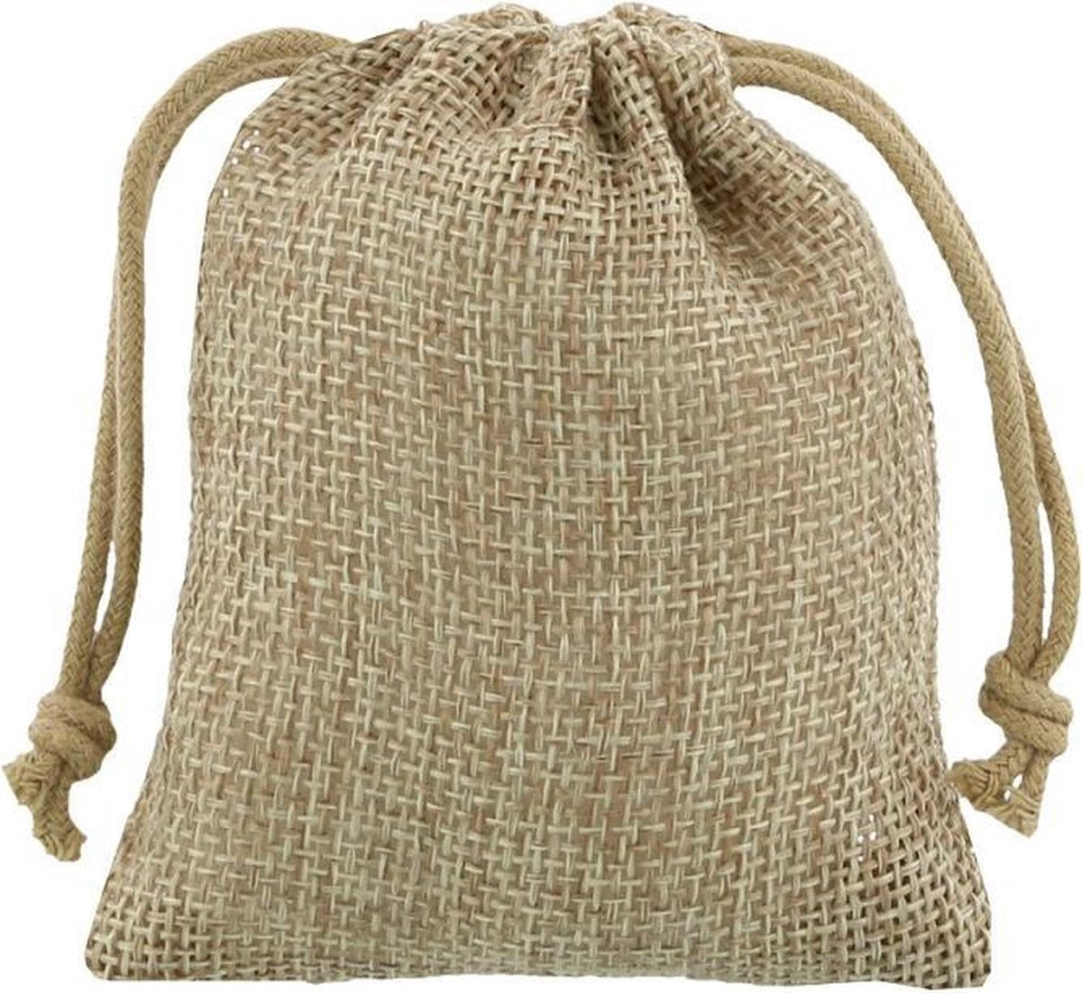 200 stuks jute look zakje 7