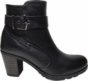 manlisa gesp 7.5 cm haklaarsje W232-7673 zwart mt 37