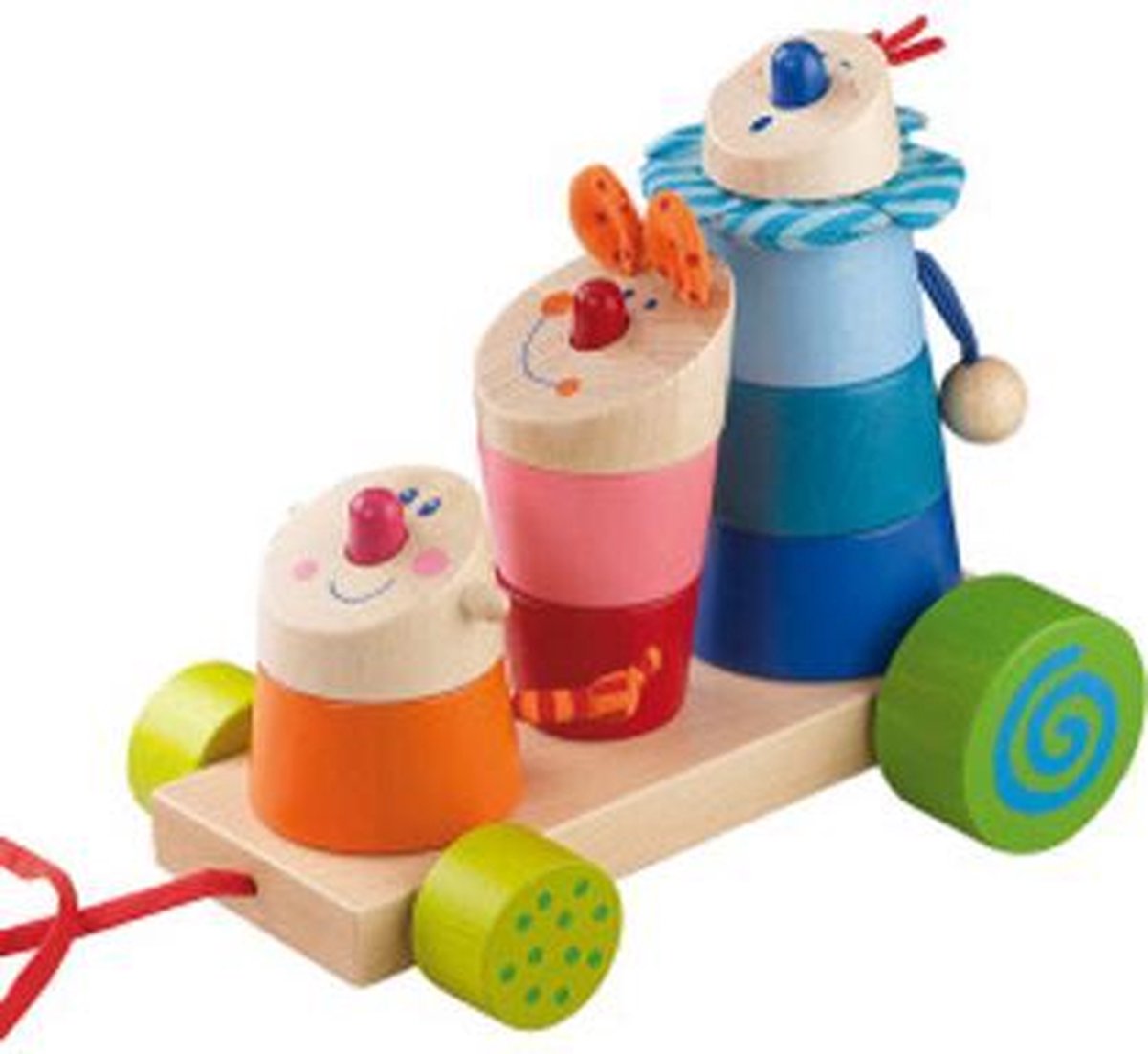 Haba trekfiguur/opsteekspel Trix Mix