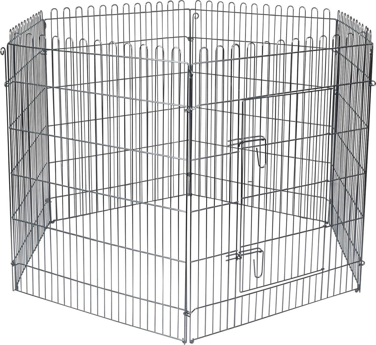 Puppyren Zwieber - Zilver - 160 x 160 x 100 cm