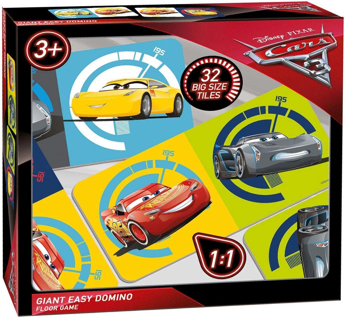 Cars 3 Giant Easy Domino
