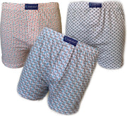 Embrator 3-stuks mannen Boxershorts Loose Fit katoen maat 4XL
