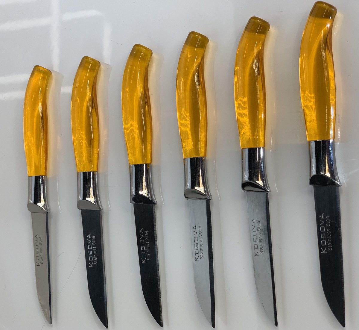 Kosova Schilmes RVS - Super Scherp - Set 6x