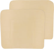 Meyco aankleedkussenhoes 3K 2-pack Basic jersey - warm sand - 85x75 cm