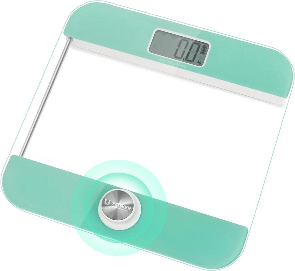 Weegschaal - Igia Meria - Digitaal - LCD Display - Zonder Batterijen - Transparant