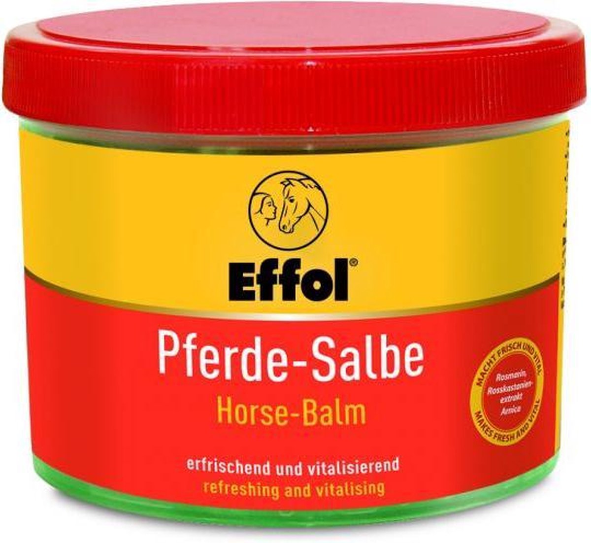 RelaxPets - Effol - Horse Balm - Paardenzalf - revitaliserende werking - spanning en gespannen spieren - 500 ml