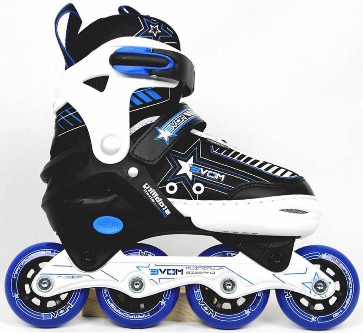 Move Lightning Meisjes Skates - Zwart/Roze