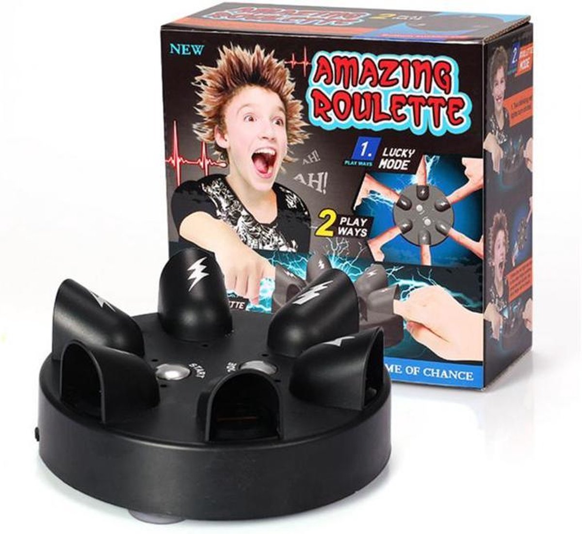 HaveFun - Shocking Roulette - Leugendetector - Elektrische Schok - Shotspel - Bierspel - Drankspel - Partygame - Shot Roulette