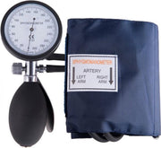Hospitrix Bloeddrukmeter Dubbele Slang EenhandsBediening met Etui Marineblauw