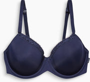 Esprit gewatteerde Beugelbeha - blauw - maat 75D