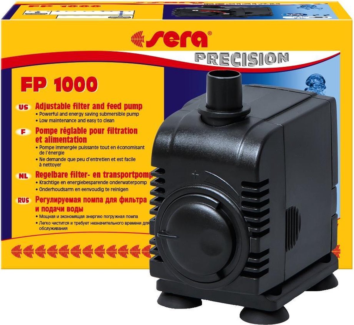 Sera aquarium pomp fp 1000 regelbaar