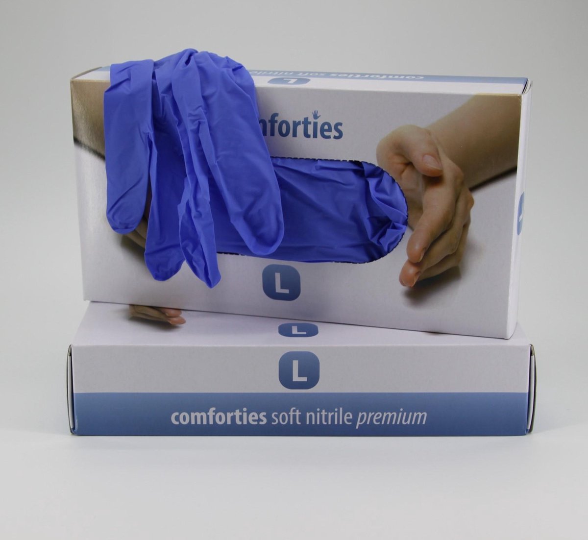 Premium Nitril handschoenen maat L 100 stuks per box