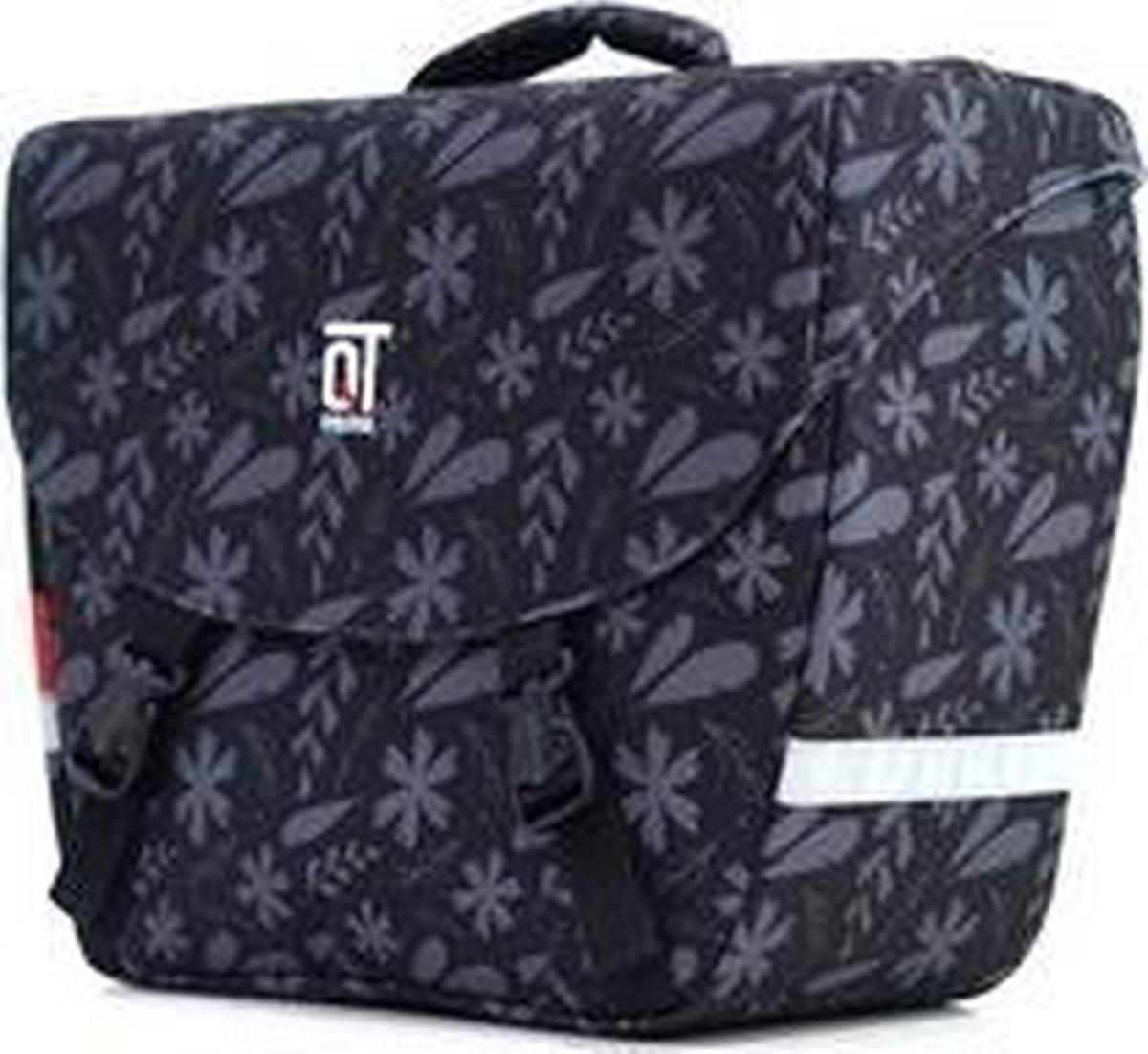 QT CYCLE TECH ENKELE TAS FLORA GRIJS 19 LITER 1003793